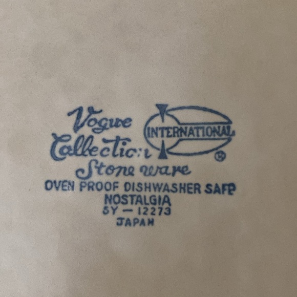 VTG ‘70s Stoneware 12” Platter - Picture 6 of 8